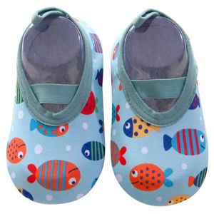 Anti slip schoentjes - Zwemschoenen - Waterschoenen - Strandschoentjes - Kinderen - Maat S (maat 20-21) - Visjes