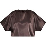 SISTERS POINT - Gufo-top1 - Dames Blouse - D. Chocolate