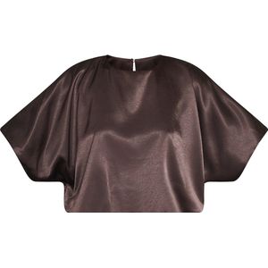 SISTERS POINT - Gufo-top1 - Dames Blouse - D. Chocolate