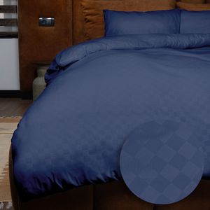 Zydante - Dekbedovertrek - Zwart/ Wit/ Blauw/ Grijs/ Antraciet/ Off-white - Microvezel