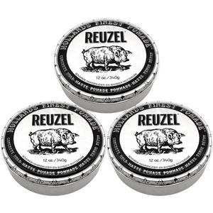 Reuzel Concrete Hold Matte Pomade Triple Pack 3x340gr