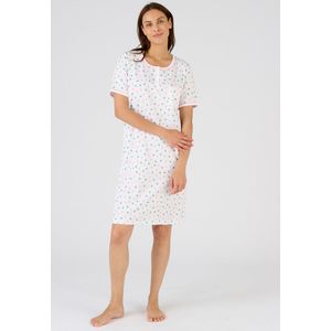 Damart - Nachthemd van zuiver gekamd katoen - Roze - 38-40 (S)