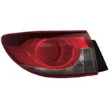 VanWezel 2766931 - Verre Achterlicht - Links - Voor Mazda 6 - 2013 tot 2018