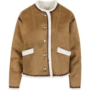 LolaLiza Jas O Finlandia 23000784 Brown Dark Choc Dames Maat - S