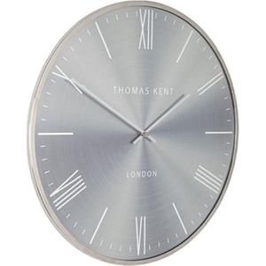 Thomas Kent - Klok rond Oyster L - 65cm - Zilvergrijs