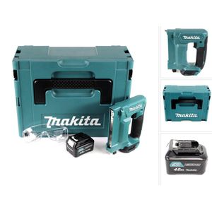 Makita ST 113 DZ accu tacker 10.8V in Makpac + 1x 4.0 Ah accu - zonder lader