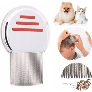 Professionele Luizenkam met Fijne Tanden - Roestvrij Staal