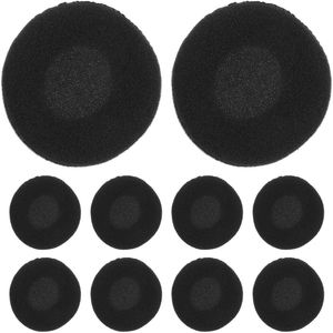 Pack of 10 Headphone Covers, Memory Foam Ear Pads, Foam Earbuds, Replacement Earbuds for the