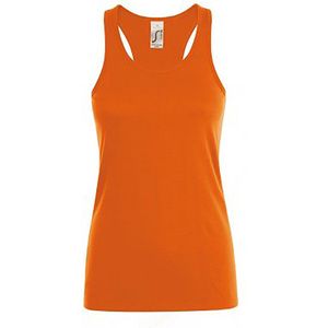 SOLS Vrouwen/dames Justin Sleeveless Vest (Oranje)