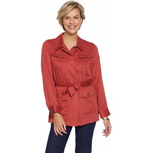 Geriemd Lyocell safari-jack