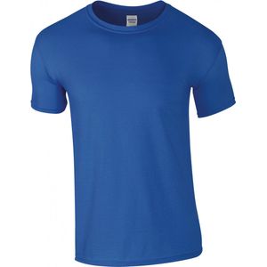 T-shirt met ronde hals 'Softstyle® Ring Spun' Gildan Kobaltblauw - 4XL