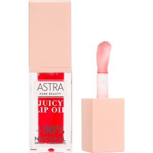 Astra - Pure Beauty Juicy Lip Oil - Voedende Lipgloss - Tint 02 Red Oasis - 5 ml