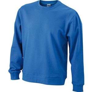 James and Nicholson Unisex Basic Sweatshirt (Koningsblauw)