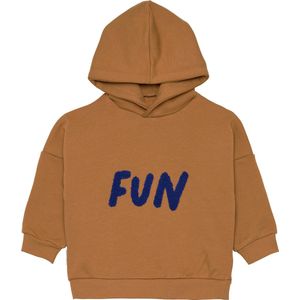 Lässig Kids Hoodie GOTS Little Gang Fun caramel, 4-6 jaar, maat 110/116