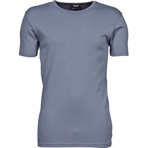 Men's Interlock T-shirt met korte mouwen Flint Stone - L