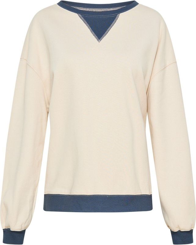 usha - BLUE LABEL - Sweatshirt - Blauw/Wit