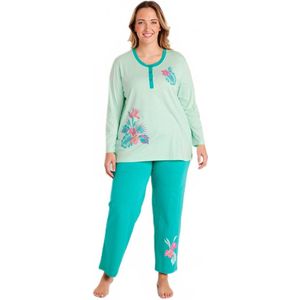 Katoenen pyjama met knopen
