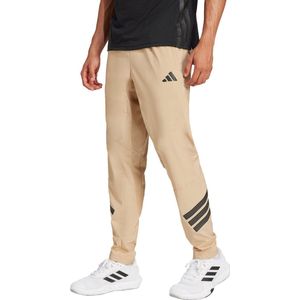 adidas Performance Icon 3-Stripes Woven Broek - Heren - Bruin- XS