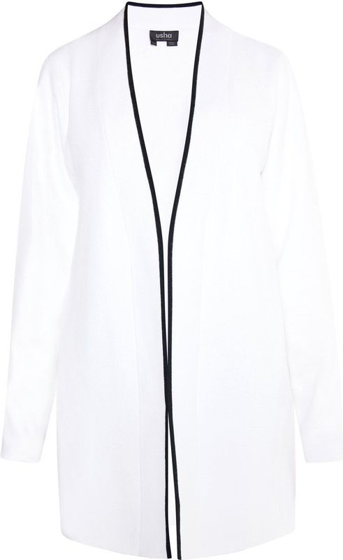 usha - Strickcardigan - Viskosegemisch - Zwart