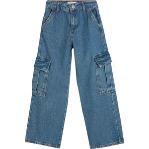 Denim Cargo Brede pijpen Cargojeans
