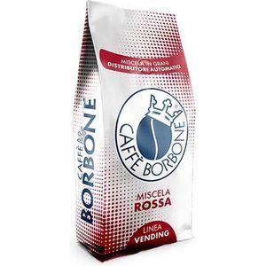 Caffè Borbone Koffiebonen - Rood / Rossa Vending 1kg - Italiaanse espresso koffie uit Napels - Voor Delonghi, Siemens, Jura, Moccamaster, Krups, Philips, Sage koffiezetapparaten