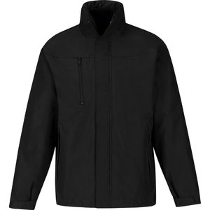 B&C Heren Corporate 3-In-1 Hooded Parka Jacket (Zwart)