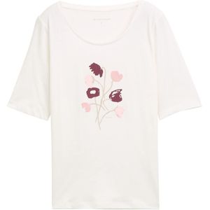 TOM TAILOR - Shirt - Pastelgroen - Bloemenprint