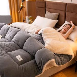 Deken,superwarm fleece dekbed ,superwarme plaid voor winter ,dekbed superwarm flanel,dikke superwarme deken