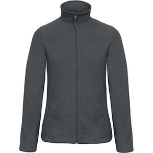 Fleecevest 'ID.501 Micro Fleece Full Zip' Dames Maat XXL Donkergrijs