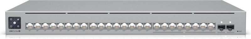 Ubiquiti - USW-Pro-Max-24-PoE - Ethernet Switch - Grijs - 24 Poorten - Power over Ethernet