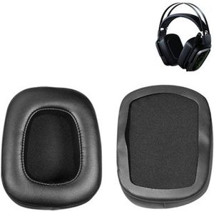 Geschikt voor Razer Tiamat V2 7.1/2.2 universele uitvoering oorkappen Accessoires voor bluetooth-hoofdtelefoon Oordopjeshoes-Zwart zonder gesp