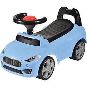 Loopauto - toeter - blauw - kinder auto