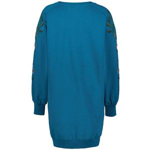 DIDI Dames Sweat Kyra embro Lagoon blue maat 34