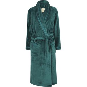 Zachte fleece badjas voor dames met stijlvol design