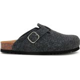 Scholl - Fae - Klomp - Anthracite - Vilt - Zacht Voetbed