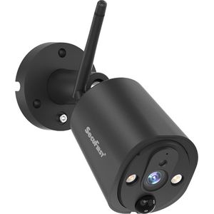 SecuFirst CWL401CB Draadloze 3 megapixel bewakingscamera - Uitbreiding voor CWL401S of CWL401W - zwart
