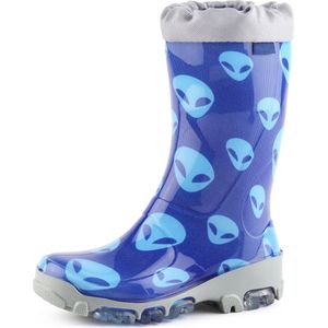 Ladeheid LA-RB-492 Kinder Regenlaarzen - Rubber - Licht - PCV - Blauwe Geest - 21/22