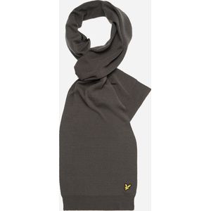 Lyle & Scott Scarf - mid grey marl