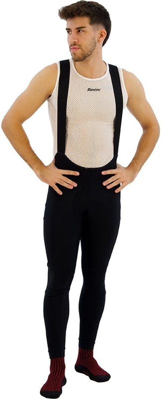 Santini - Git Cargo - Fietsbroek - Zwart - Met Bretels