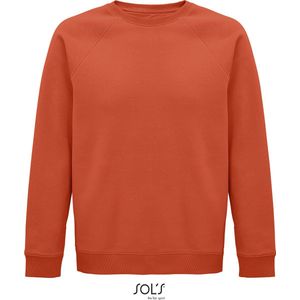 SOLS Premium Unisex Adult Space Organic Raglan Sweatshirt (Oranje) L