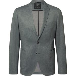 Binnenjas - Slim-fit Blazer - Fijn Gedessineerde Interlock-jersey