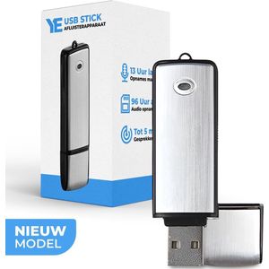 Afluisterapparaat Mini - Afluisteren & opnemen - Spy Recorder - Voice Recorder - Dictafoon - Afluisterapparatuur - 8GB