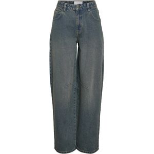NOISY MAY - Hazal Barr Kne Drt Vi586Mb - Jeans - Denim - Hoge Taille