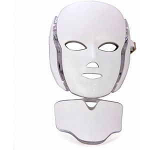 Led Masker - Led Gezichtsmasker Anti Rimpel - Led Masker Huidverzorging Anti Acne - Wit / 28x25x18 / 1