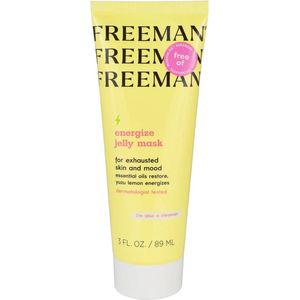 Freeman Beauty, energize jelly Mask, 89 ml - verfrissend gel gezichtsmasker - gelmasker - Yuzu lemon