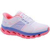 Instapper - Wit - Vrijetijdsschoen - Plateau - Elastische Sluiting