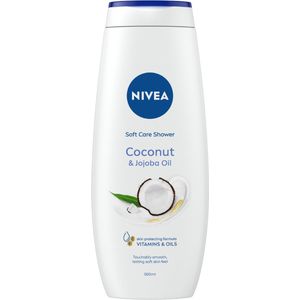 NIVEA Coconut & Jojoba Oil Douchegel - Shower Gel - Vitamine C - Arganolie - Vitamine E - Huidverzorging - 500 ml