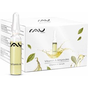 RAU Vitamine A ampullen - 14 x 2 ml - Retinol serum - kan huidveroudering voorkomen - rijpe huid