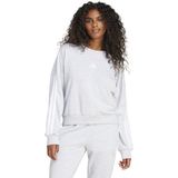 adidas - Essentials 3 Stripes - Sweatshirt - Zwart - French Terry