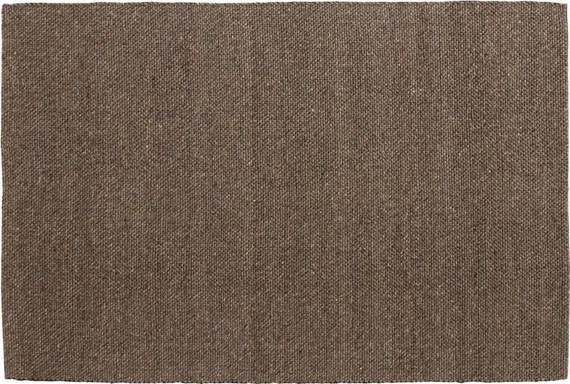 Nordal Fia vloerkleed wol grijs/bruin 160x240cm